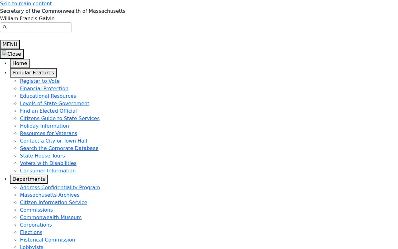 Lowell residents directory Massachusetts corporations search